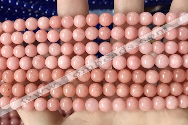 CCN6109 15.5 inches 6mm round candy jade beads Wholesale