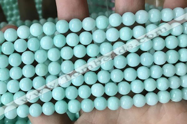 CCN6113 15.5 inches 6mm round candy jade beads Wholesale