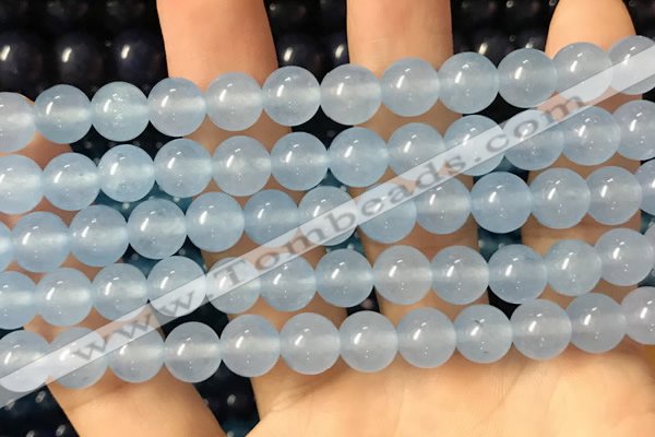 CCN6121 15.5 inches 6mm round candy jade beads Wholesale