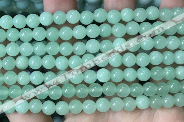 CCN6129 15.5 inches 6mm round candy jade beads Wholesale