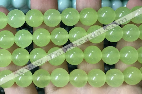 CCN6152 15.5 inches 12mm round candy jade beads Wholesale