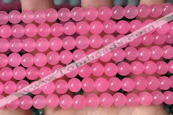 CCN6153 15.5 inches 6mm round candy jade beads Wholesale