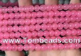 CCN6154 15.5 inches 8mm round candy jade beads Wholesale