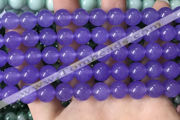 CCN6159 15.5 inches 10mm round candy jade beads Wholesale