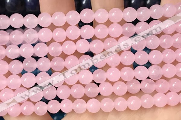 CCN6162 15.5 inches 8mm round candy jade beads Wholesale