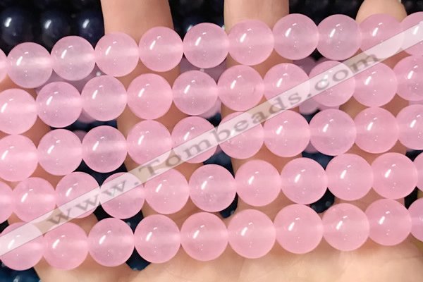 CCN6163 15.5 inches 10mm round candy jade beads Wholesale