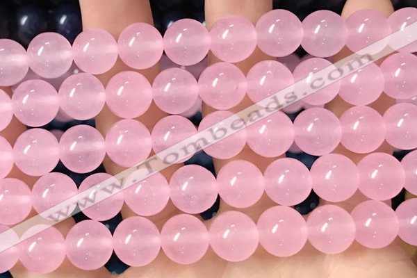 CCN6164 15.5 inches 12mm round candy jade beads Wholesale