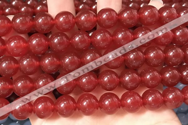 CCN6170 15.5 inches 12mm round candy jade beads Wholesale