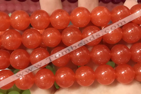 CCN6180 15.5 inches 14mm round candy jade beads Wholesale