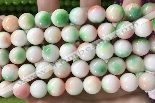 CCN6196 15.5 inches 10mm round candy jade beads Wholesale