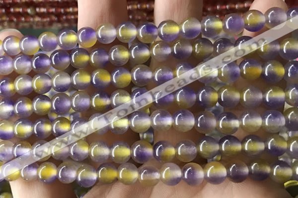 CCN6197 15.5 inches 6mm round candy jade beads Wholesale