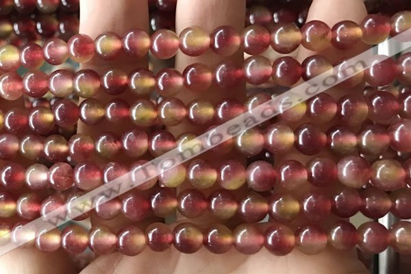 CCN6201 15.5 inches 6mm round candy jade beads Wholesale