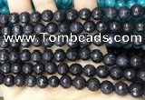 CCN6300 15.5 inches 8mm faceted round candy jade beads Wholesale