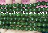 CCN6302 15.5 inches 8mm faceted round candy jade beads Wholesale