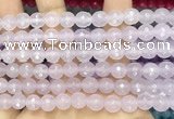 CCN6318 15.5 inches 8mm faceted round candy jade beads Wholesale