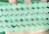 CCN6365 15.5 inches 6mm, 8mm, 10mm & 12mm round matte candy jade beads