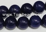 CCN74 15.5 inches 14mm round candy jade beads wholesale