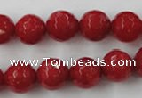 CCN756 15.5 inches 4mm faceted round candy jade beads wholesale