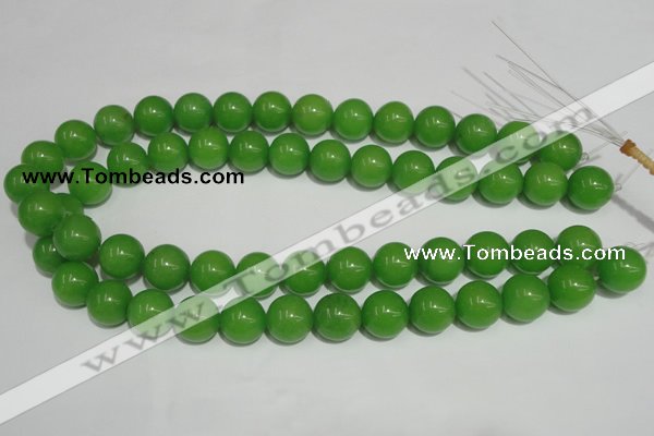 CCN76 15.5 inches 14mm round candy jade beads wholesale