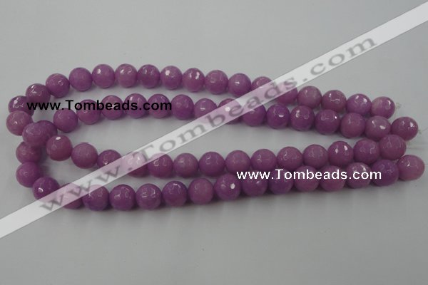 CCN761 15.5 inches 4mm faceted round candy jade beads wholesale