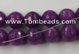 CCN762 15.5 inches 4mm faceted round candy jade beads wholesale