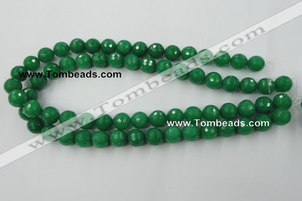 CCN763 15.5 inches 4mm faceted round candy jade beads wholesale