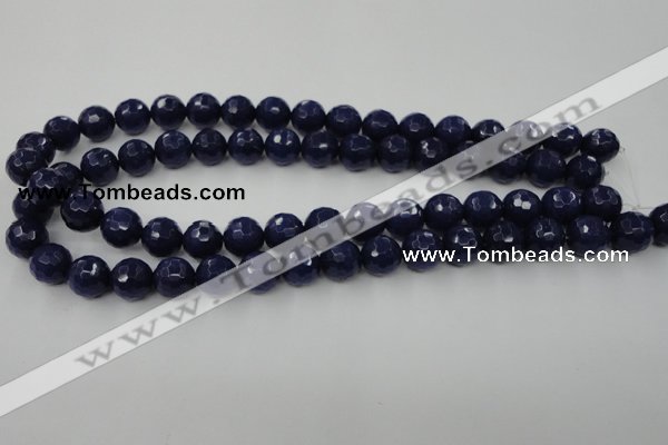 CCN782 15.5 inches 6mm faceted round candy jade beads wholesale