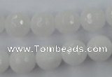 CCN785 15.5 inches 8mm faceted round candy jade beads wholesale