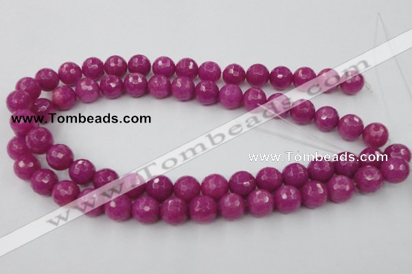 CCN789 15.5 inches 8mm faceted round candy jade beads wholesale