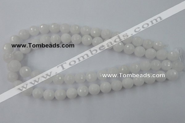CCN802 15.5 inches 10mm faceted round candy jade beads wholesale
