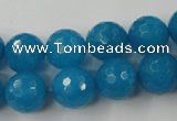 CCN815 15.5 inches 10mm faceted round candy jade beads wholesale