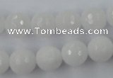 CCN819 15.5 inches 12mm faceted round candy jade beads wholesale