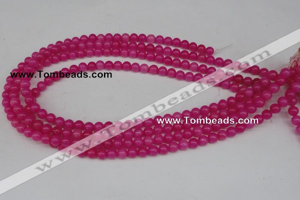 CCN82 15.5 inches 6mm round candy jade beads wholesale