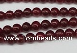 CCN83 15.5 inches 6mm round candy jade beads wholesale