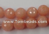 CCN860 15.5 inches 16mm faceted round candy jade beads