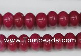 CCN93 15.5 inches 8*12mm rondelle candy jade beads wholesale