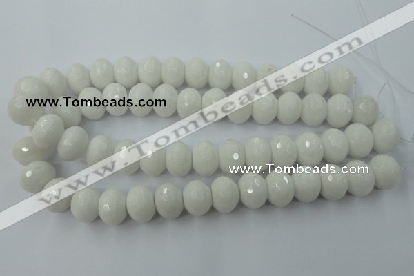 CCN943 15.5 inches 14*18mm faceted rondelle candy jade beads