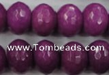 CCN946 15.5 inches 14*18mm faceted rondelle candy jade beads