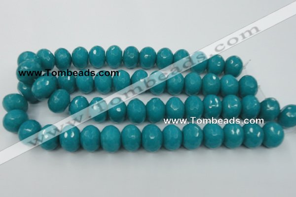 CCN952 15.5 inches 14*18mm faceted rondelle candy jade beads