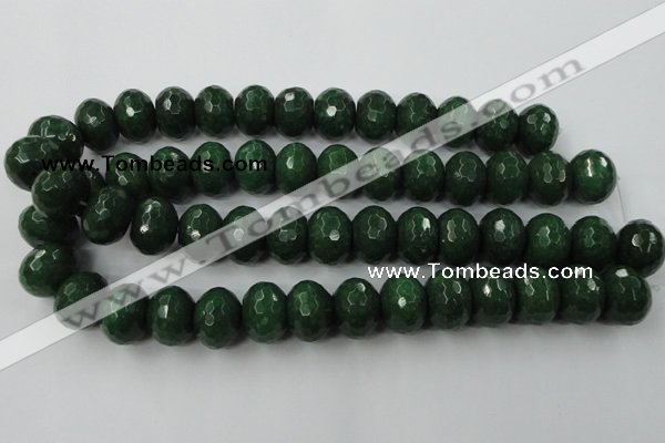 CCN954 15.5 inches 14*18mm faceted rondelle candy jade beads