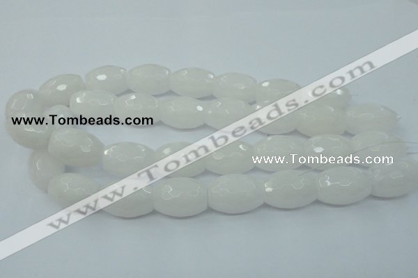 CCN958 15.5 inches 18*25mm faceted drum candy jade beads