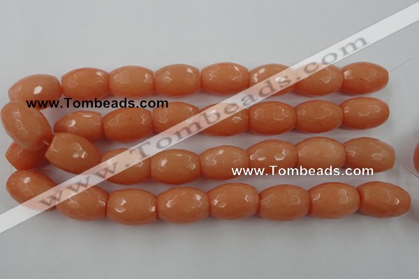 CCN959 15.5 inches 18*25mm faceted drum candy jade beads