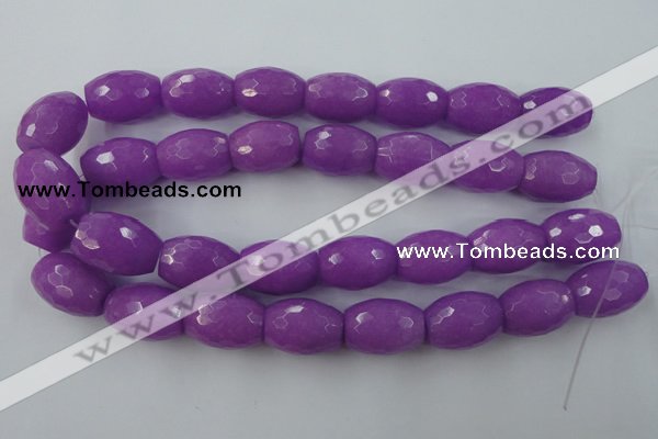 CCN961 15.5 inches 18*25mm faceted drum candy jade beads