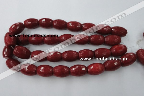 CCN963 15.5 inches 18*25mm faceted drum candy jade beads