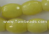 CCN964 15.5 inches 18*25mm faceted drum candy jade beads