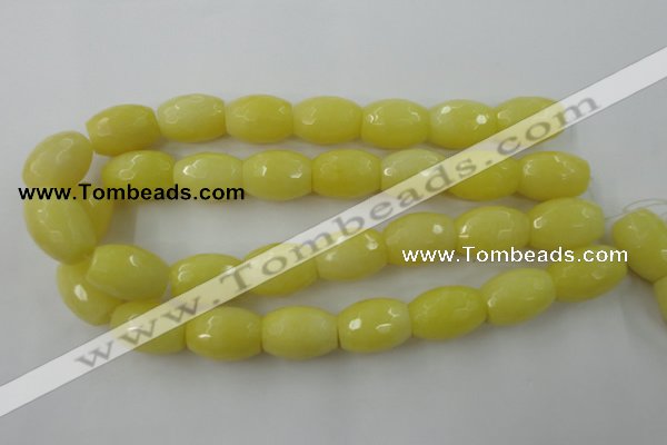 CCN964 15.5 inches 18*25mm faceted drum candy jade beads