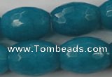 CCN968 15.5 inches 18*25mm faceted drum candy jade beads