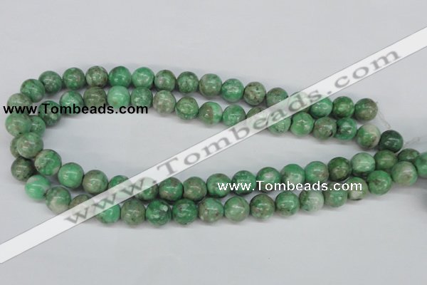 CCO104 15.5 inches 12mm round dyed natural chrysotine beads