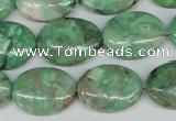 CCO119 15.5 inches 15*20mm oval dyed natural chrysotine beads