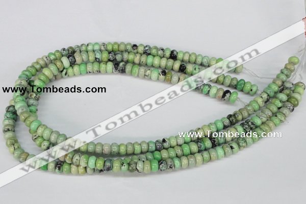 CCO14 15.5 inches 5*8mm rondelle natural chrysotine beads